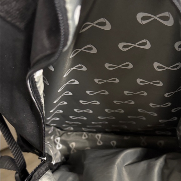 NFINITY Black Backpack with Gold Logo - Picture 6 of 6